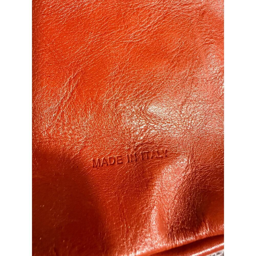 Divina Firenze Italian Leather Shoulder Bag – Burnt Orange - Picture 3 of 8
